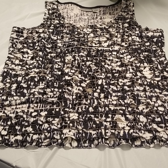 Chico's Tops - Chico's Ruffled tank
